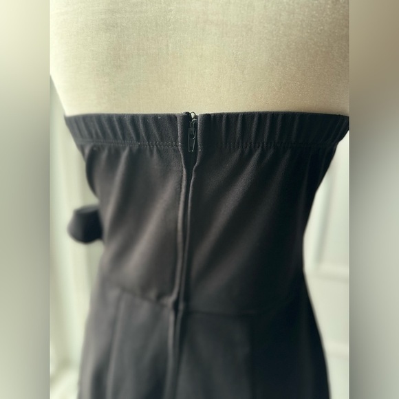 BLACK ROMPER With bow on the side SIZE MEDIUM Classic Black Romper - Picture 8 of 8